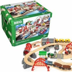 Best deal 🧨 BRIO DELUXE RAILWAY SET 😉