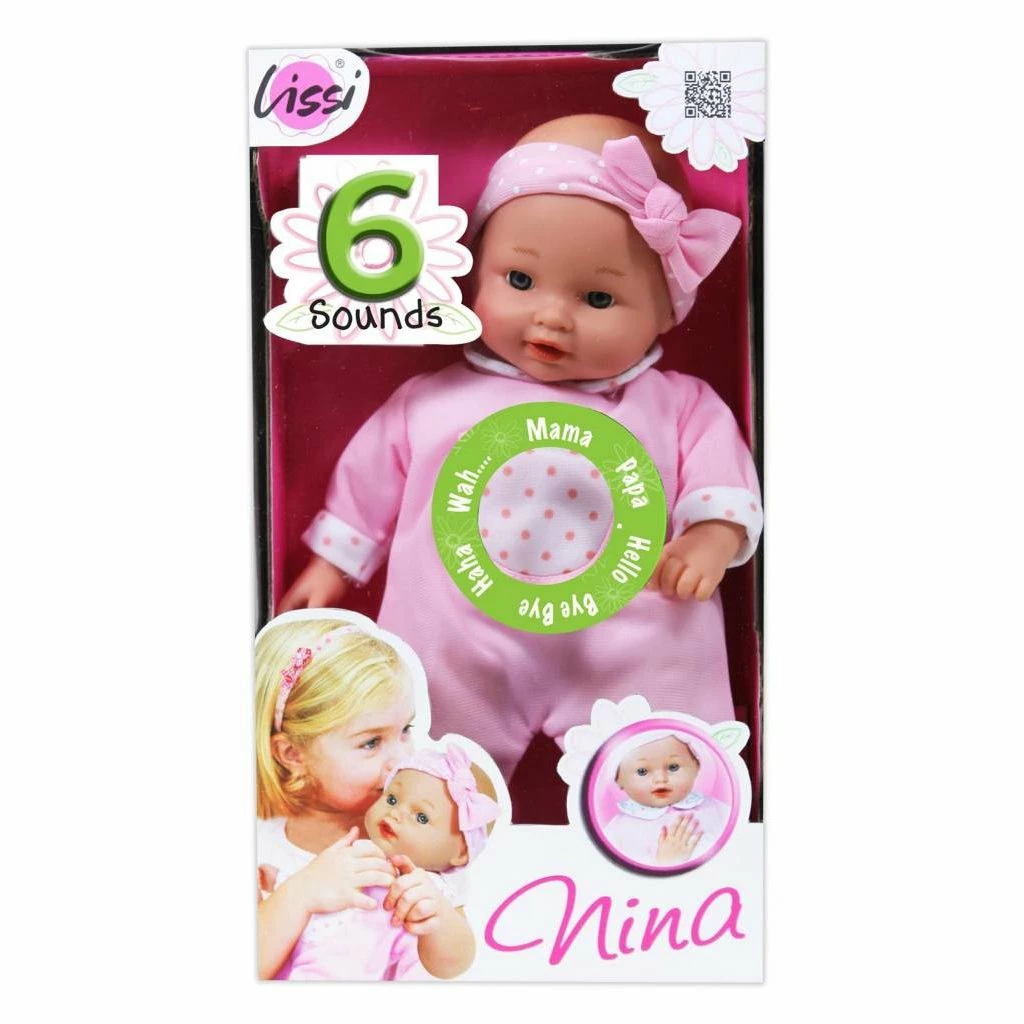 Brand new ๐ CASTLE TOY 11" TALKING BABY DOLL* โจ