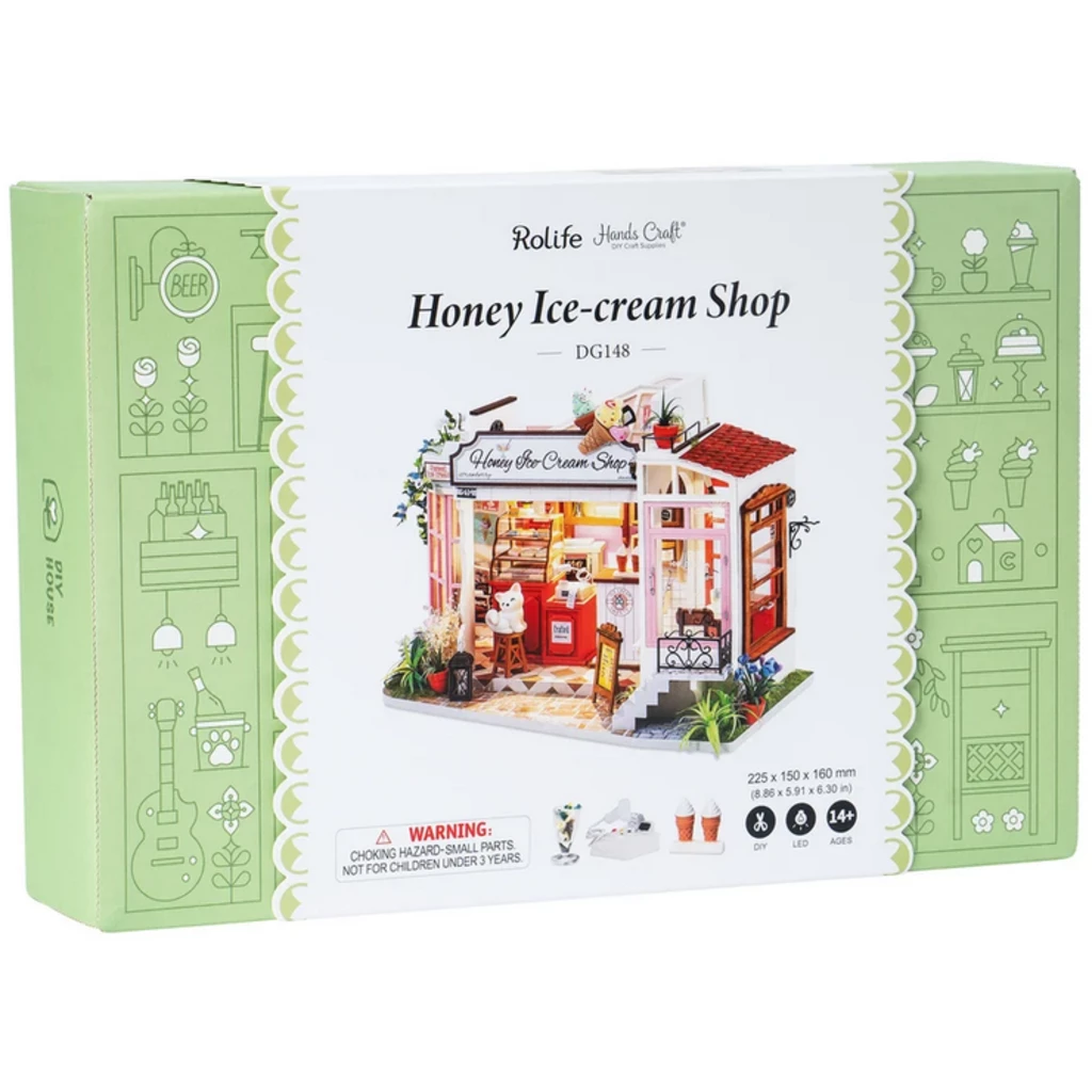 Best deal ๐ HANDS CRAFT DIY HONEY ICE CREAM SHOP โญ - Image 2