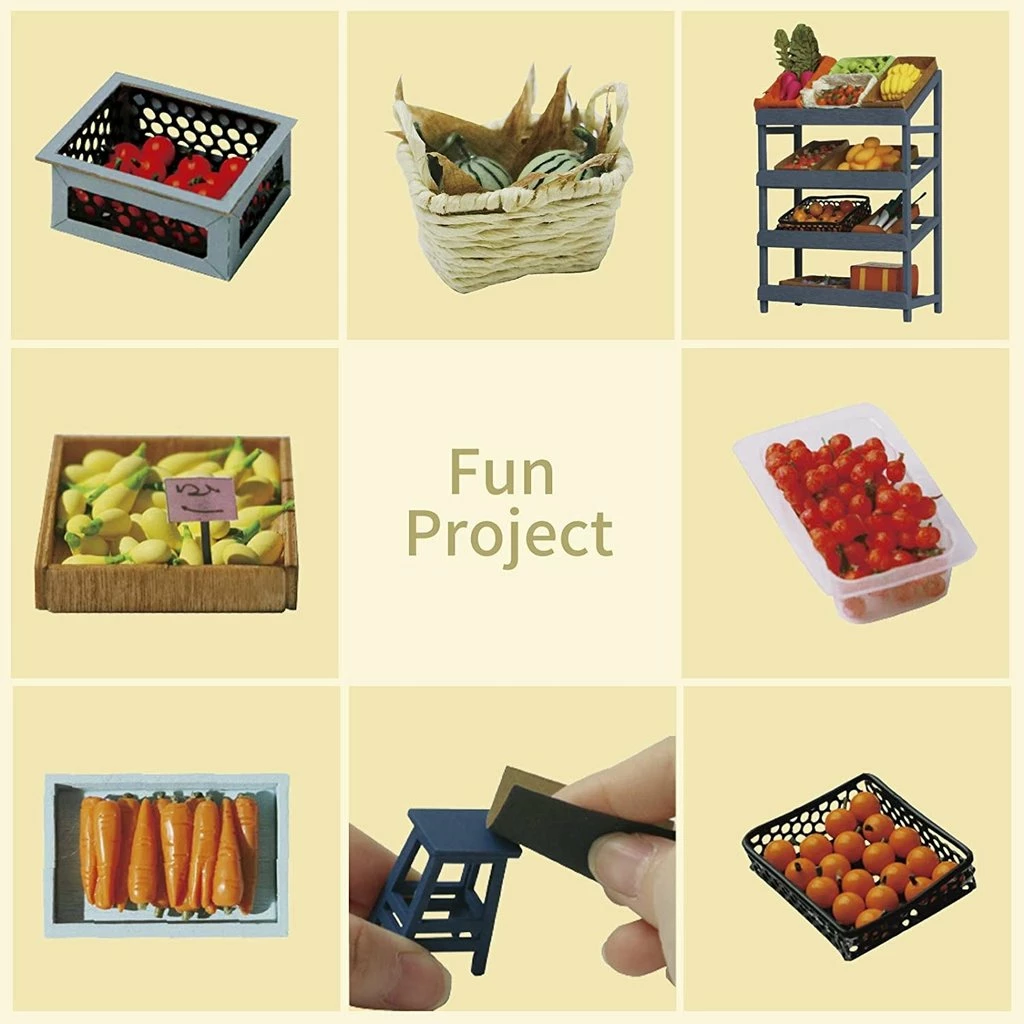 Outlet ๐ HANDS CRAFT DIY HOUSE CARLS FRUIT SHOP โ - Image 7