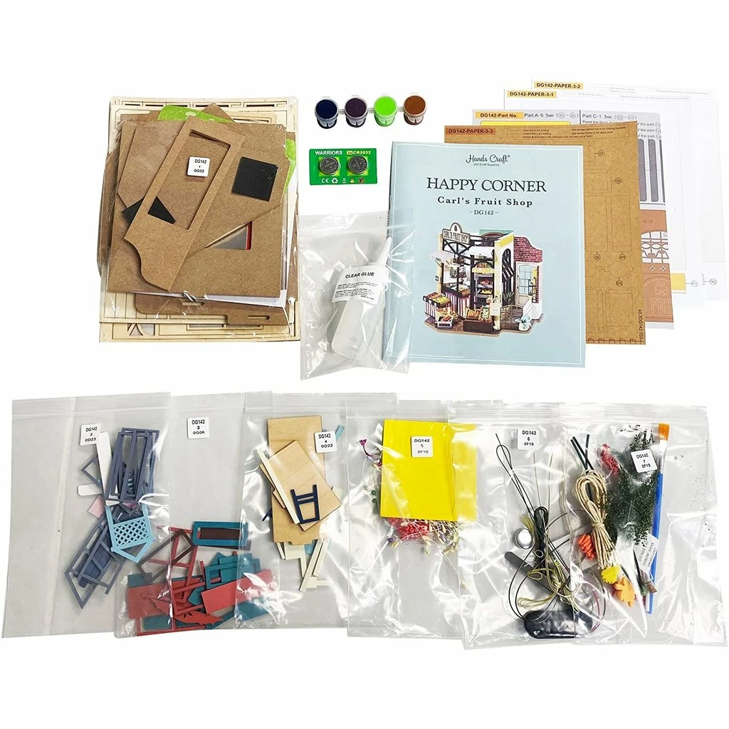 Outlet ๐ HANDS CRAFT DIY HOUSE CARLS FRUIT SHOP โ - Image 9