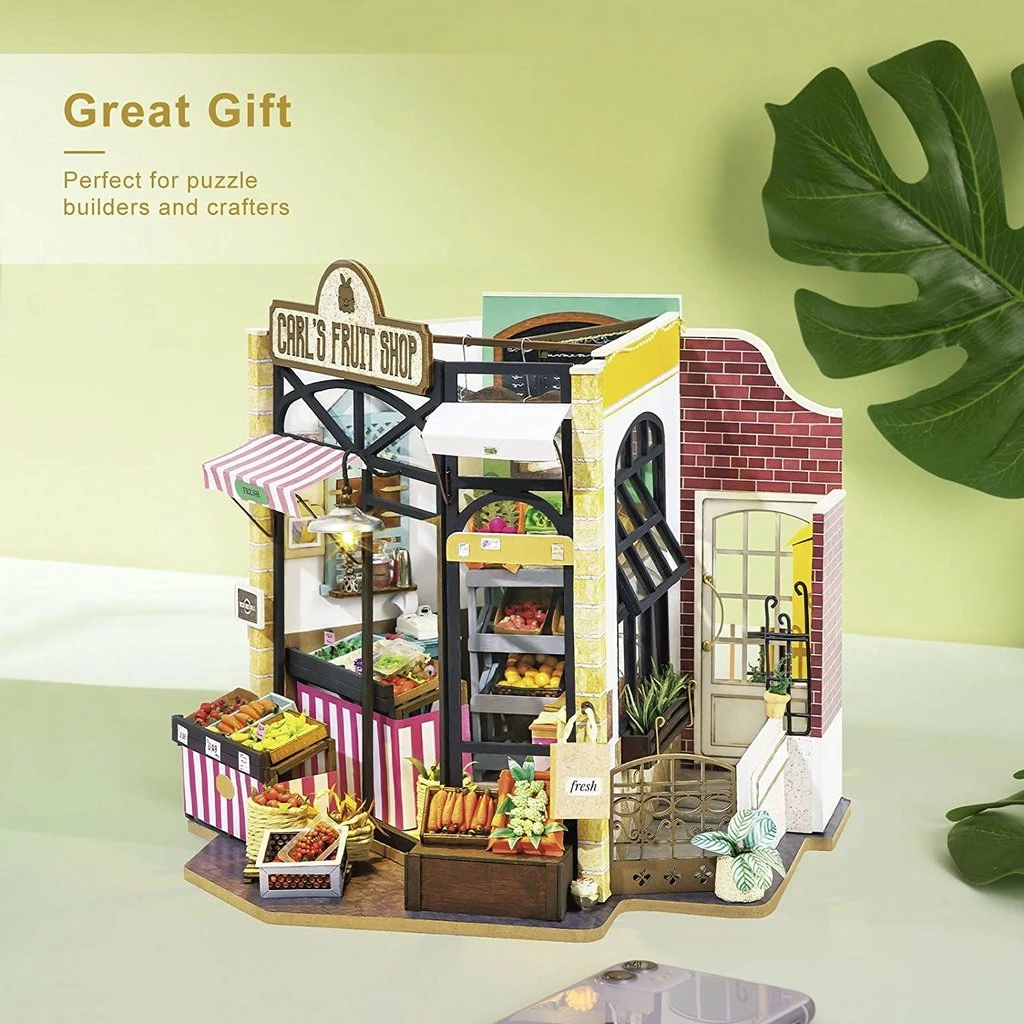 Outlet ๐ HANDS CRAFT DIY HOUSE CARLS FRUIT SHOP โ - Image 10