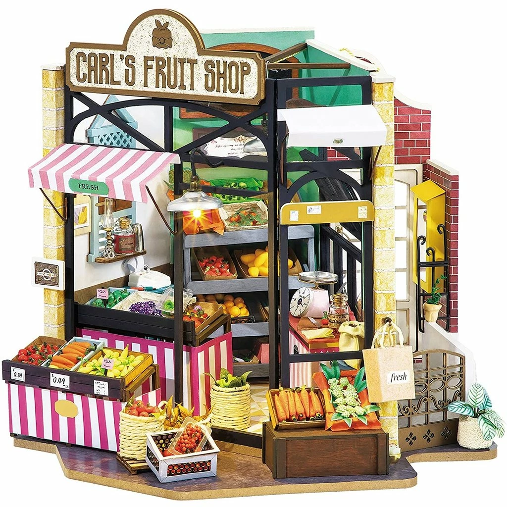 Outlet ๐ HANDS CRAFT DIY HOUSE CARLS FRUIT SHOP โ