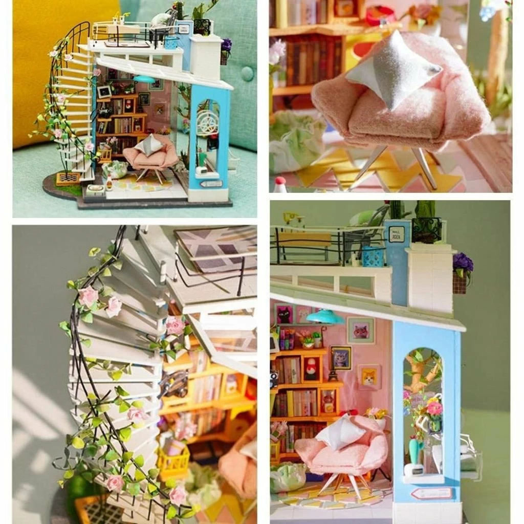 Best Pirce ๐ HANDS CRAFT DIY HOUSE DORAS LOFT ๐ - Image 3