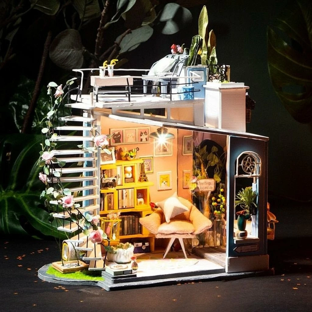 Best Pirce ๐ HANDS CRAFT DIY HOUSE DORAS LOFT ๐ - Image 9