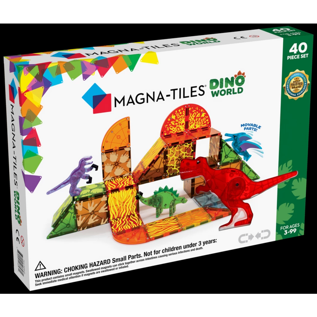 Cheap ๐คฉ MAGNA-TILES DINO WORLD 40 PIECE SET ๐