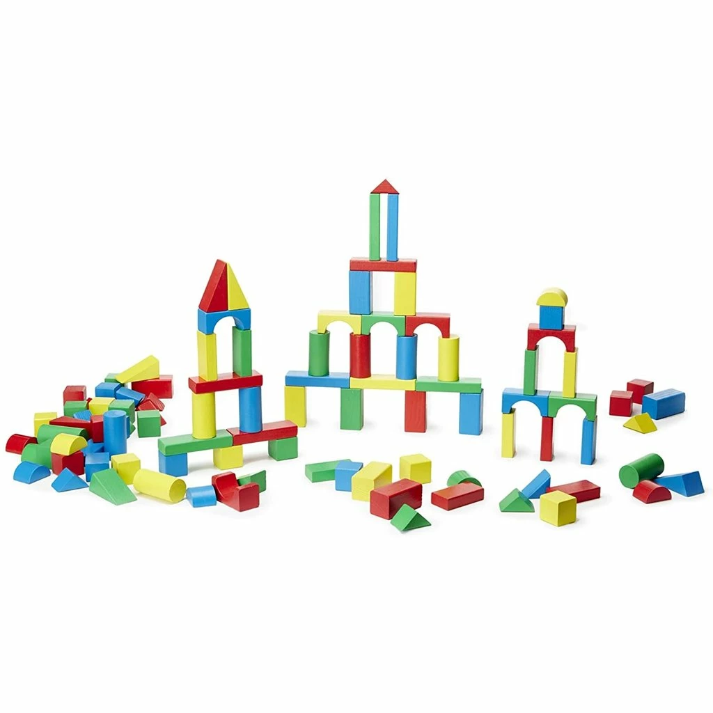 Cheapest ๐ MELISSA AND DOUG 100 WOODEN BLOCKS โค๏ธ - Image 3