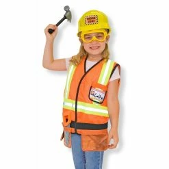 Cheap 🔔 MELISSA AND DOUG CONSTRUCTION WORKER ROLE PLAY 😉 -SCHYLLING Shop melissa and doug construction worker role play 5