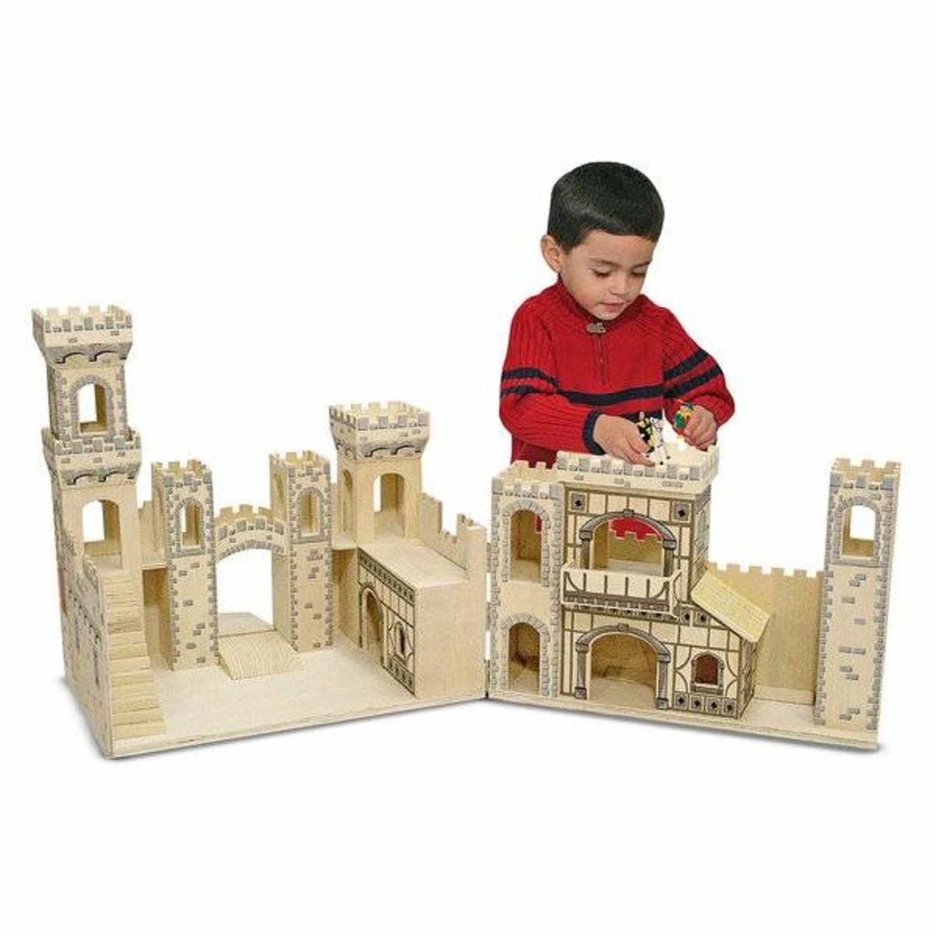 Flash Sale 😍 MELISSA AND DOUG FOLDING MEDIEVAL CASTLE 💯 - Image 3