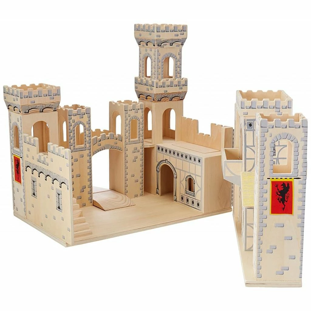 Flash Sale 😍 MELISSA AND DOUG FOLDING MEDIEVAL CASTLE 💯 - Image 4