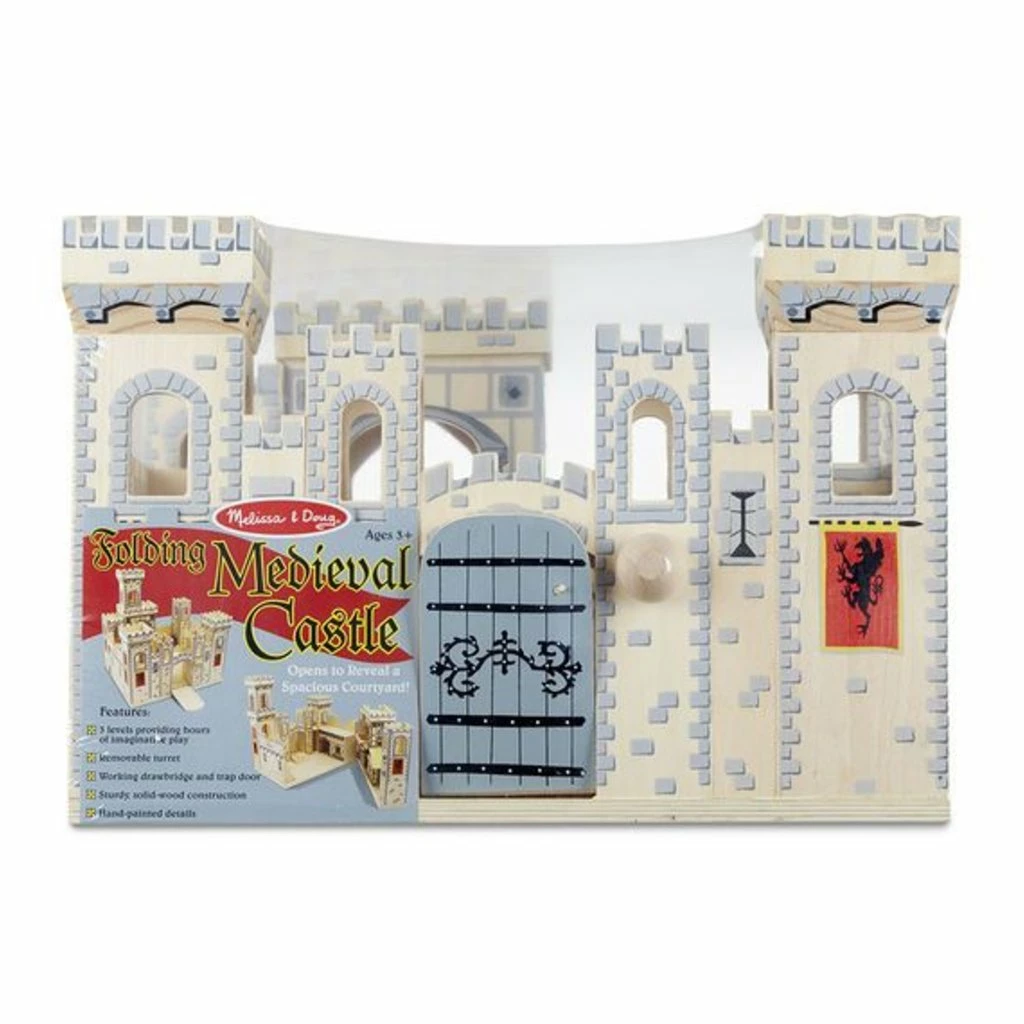 Flash Sale 😍 MELISSA AND DOUG FOLDING MEDIEVAL CASTLE 💯 - Image 8