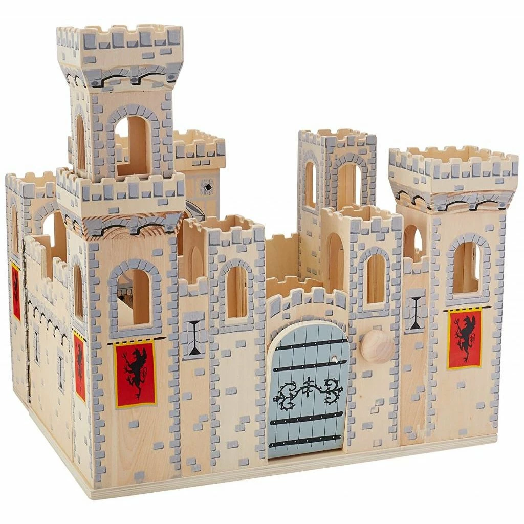 Flash Sale 😍 MELISSA AND DOUG FOLDING MEDIEVAL CASTLE 💯