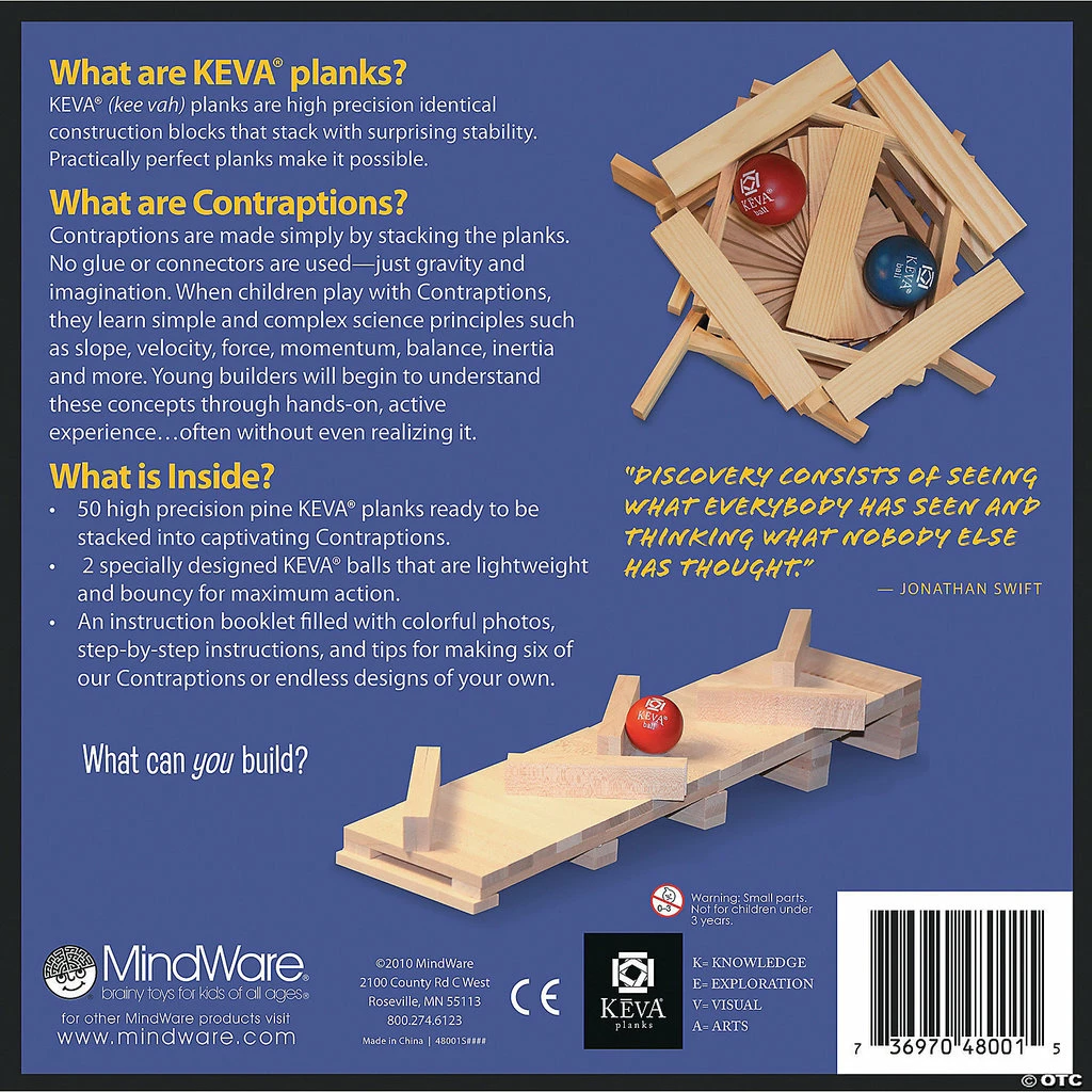 Discount ๐ MINDWARE KEVA CONTRAPTIONS 50 PLANKS ๐ - Image 6