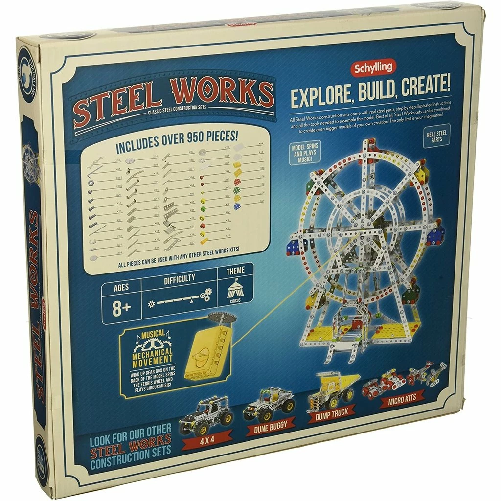 Wholesale โ SCHYLLING ASSOCIATES STEEL WORKS ERECTOR FERRIS WHEEL ๐ฅ - Image 3