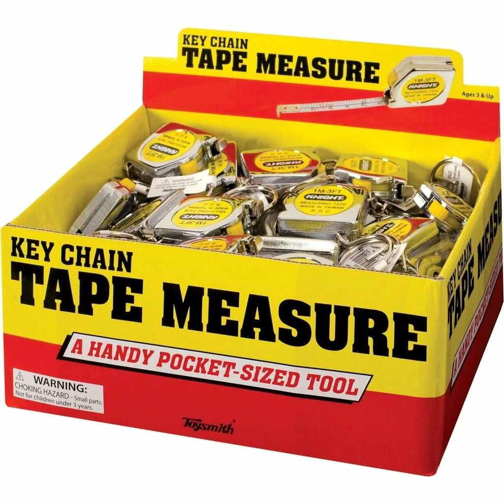 Hot Sale โจ TOYSMITH KEYCHAIN TAPE MEASURE ๐ 3 Hot Sale โจ TOYSMITH KEYCHAIN TAPE MEASURE ๐